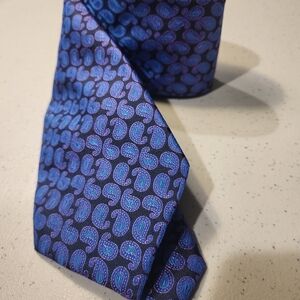 Ted Baker Blue and Purple Preppy Tie